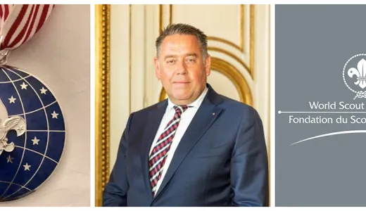 BSA Silver World Award for WSF CEO.