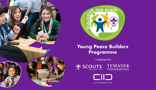World Scouting and Temasek Foundation collaborate on a new youth-led peace, dialogue and harmony programme in Southeast Asia Partnerships
