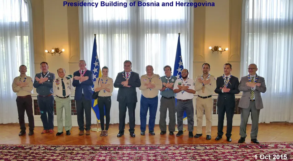 Dr. Mladen Ivanic, one of the three Presidents of Bosnia & Herzegovina