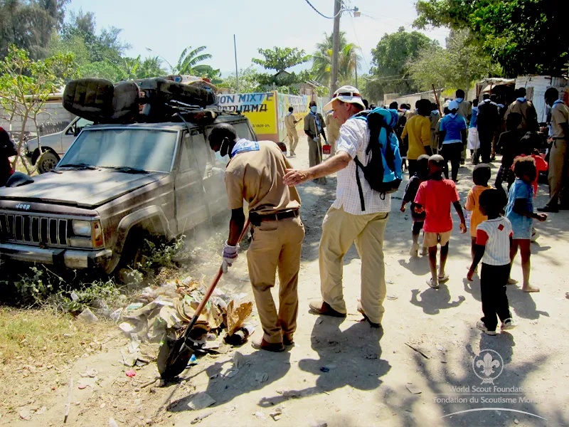 Other groups are cleaning up the 'streets'