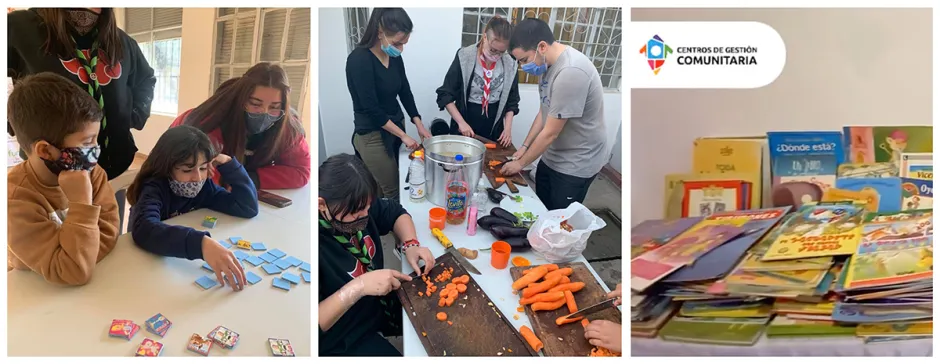 Scouts de Argentina. Community Centres.