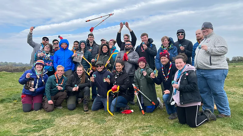 Dublin Bay Biosphere. Irish Scouts & YBPF Battle Buckthorn