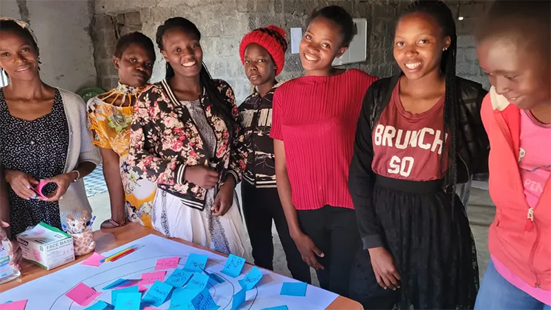 Teen Mothers in Kenya are empowered to become entrepreneurs!