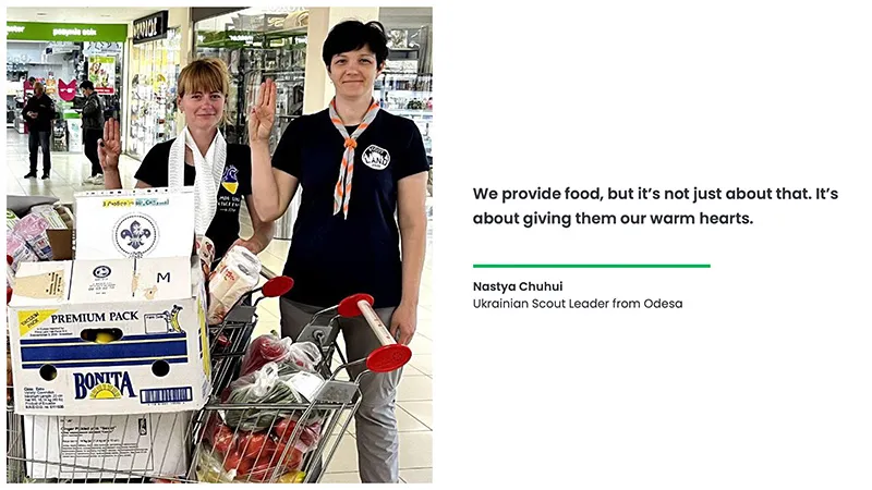 Ukraine: Stories from Scouts in the field