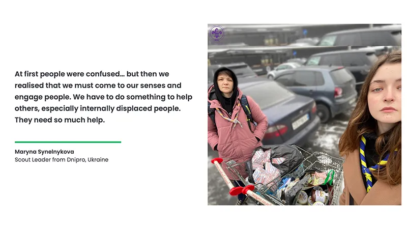 Ukraine: Stories from Scouts in the field