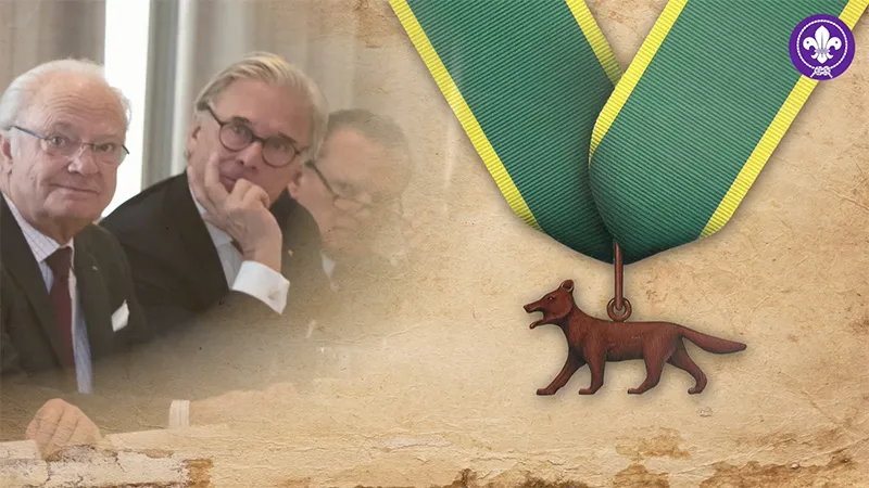 Sweden’s Fredrik Gottlieb receives Bronze Wolf Award