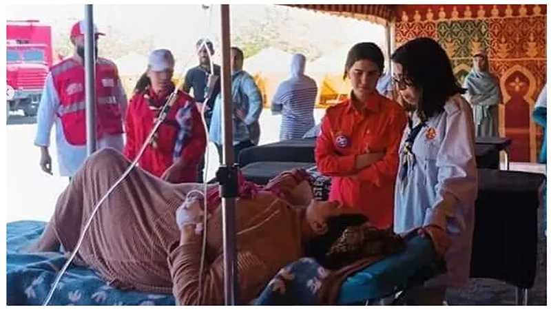 Emergency response: Scout aid for Morocco and Libya