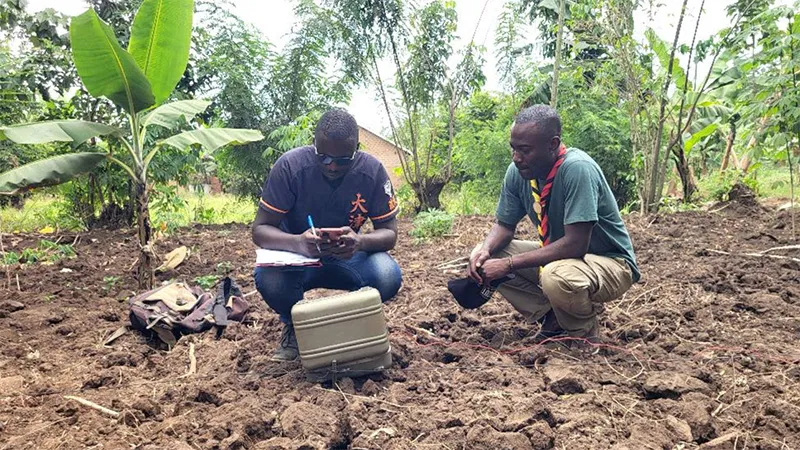 Uganda Scouts Clean Water Project 