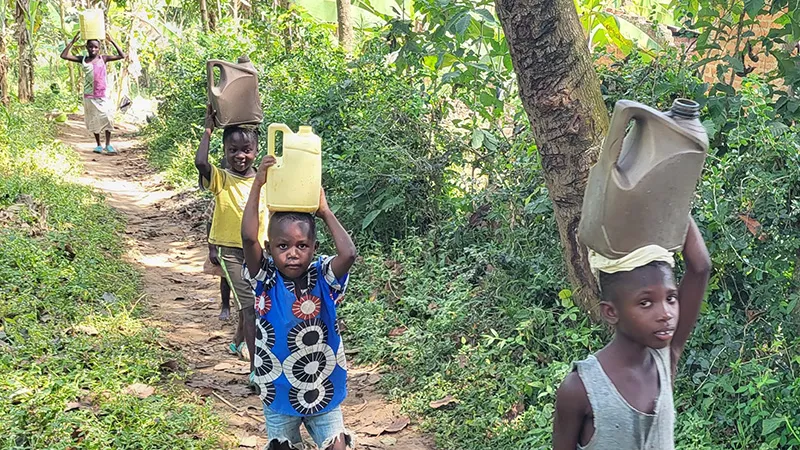 Uganda Scouts Clean Water Project 