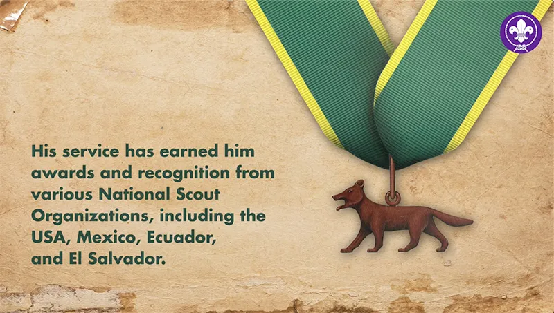 Mexico´s Hector Robledo Cervantes receives Bronze Wolf Award