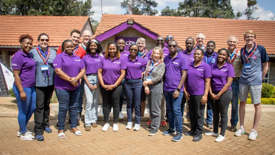 WSB Africa Support Centre colleagues & HP Field Visit participants