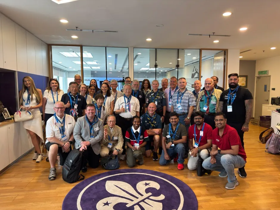 A large group photo