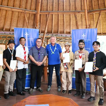 Strengthening World Scout Foundation connections in Indonesia
