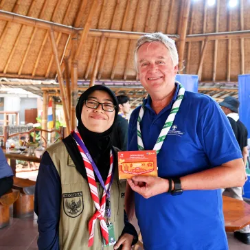 Strengthening World Scout Foundation connections in Indonesia